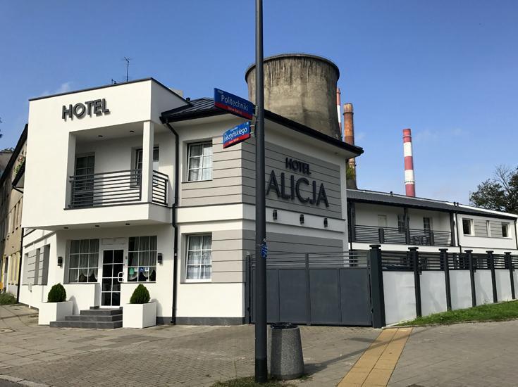 Hotel Alicja Lódź Exterior foto